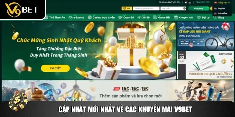 V9bet luôn làm mới hệ thống ưu đãi mỗi tháng để giữ sự hứng khởi cho người chơi